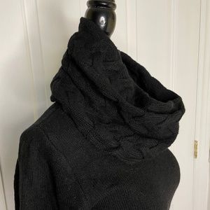 Black Merino Wool Turtleneck Sweater- Banana Republic